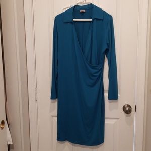 J Jill Cross Front Wearever Dress
